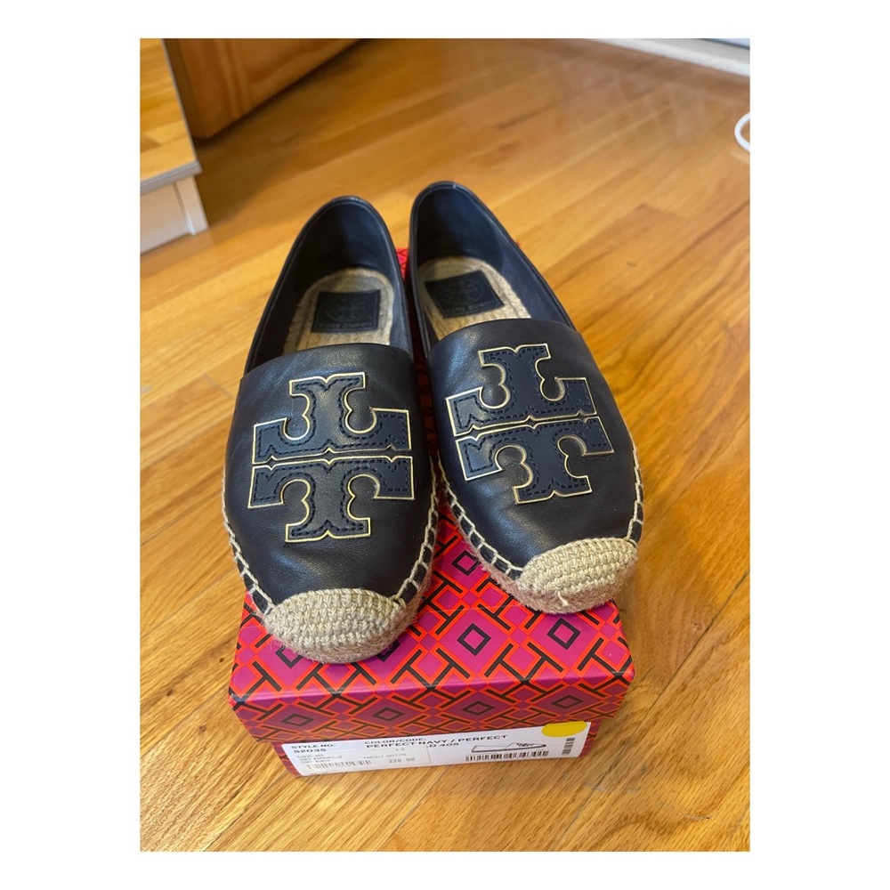 Tory Burch Ines logo Espadrilles